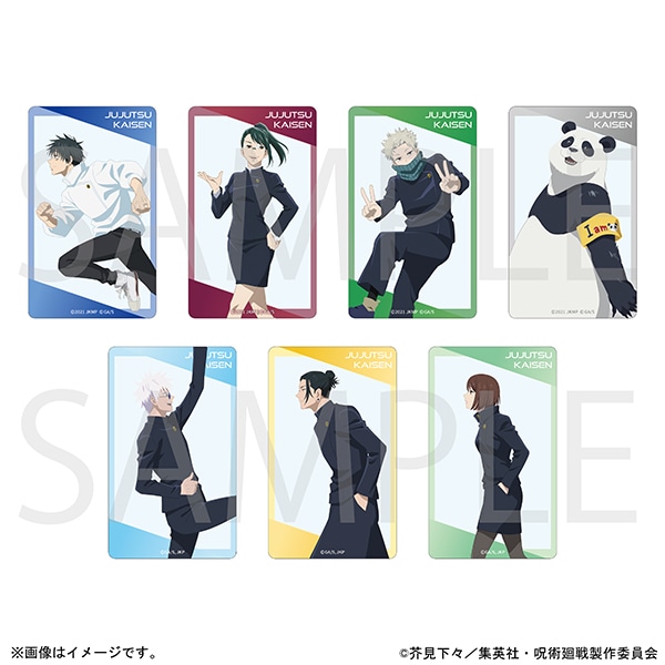 [Pre-order] MAPPA "Jujutsu Kaisen" 5th Anniversary Visual Part 2 Trading Clear Cards (7 types in total)